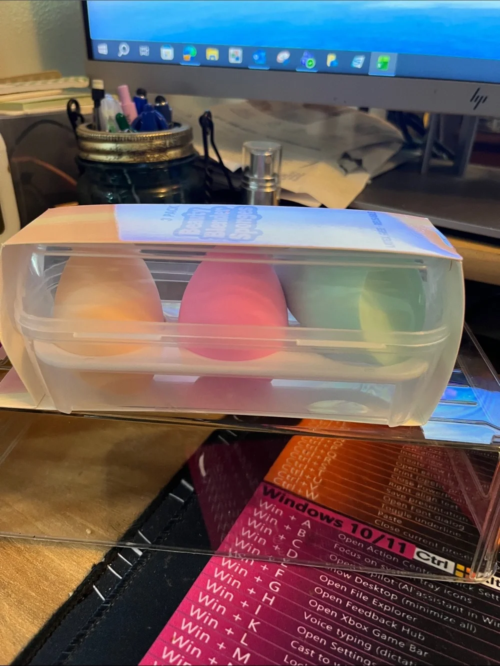 Beauty Blender Sponges in Carrying Case
